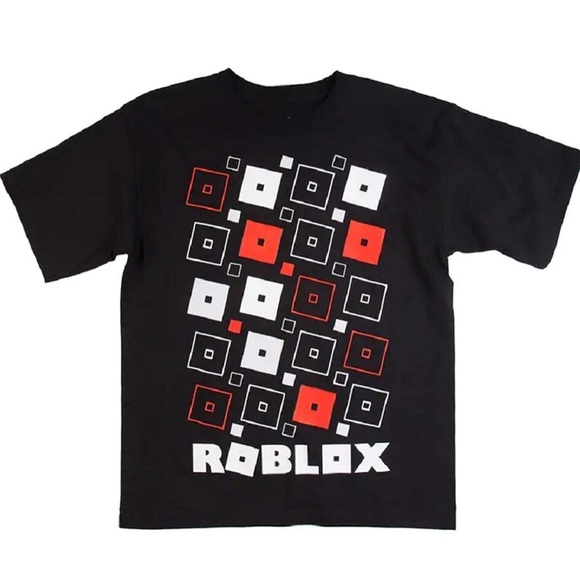 roblox Other - Firm 🔴 Roblox Black Graphic Tee Boys 8
